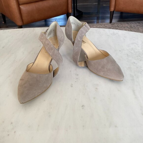 Paul Green Shoes - Paul Green Desire Grey Suede Pumps UK Size 5 - US Size 7.5